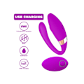 Miniatyrbild 3 av 5: Osynlig Bärbar Trådlös Fjärrkontroll Vibrator för Kvinnor (Röd)