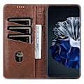 Miniatyrbild 3 av 5: För Huawei P60/P60 Pro PU Läder Telefonfodral Plånboksställ Repskydd Smartphone Skal