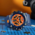 Miniatyrbild 2 av 8: Herrklocka för utomhussporter, dubbel tid, multifunktionell, självlysande, datum, veckodag, 50 m vattentät armbandsur för män