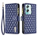 Miniatyrbild 1 av 5: Style-15 Läderfodral med dragkedja, korthållare och plånboksfodral för Oppo A79 5G/A2 5G