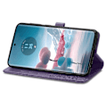 Miniatyrbild 3 av 5: För Motorola Edge 40 Neo 5G Fodral Mandala Präglat PU Läder 3 Kortplatser Telefonfodral