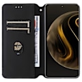 Miniatyrbild 2 av 5: Fodral för Huawei nova 12i 4G/ Enjoy 70 Pro, rombmönstrat PU-läder, magnetisk stängning