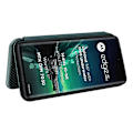 Miniatyrbild 3 av 5: För Motorola Edge 40 Neo 5G Fodral Korthållare Repskydd Kolfibertextur Läderfodral