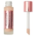 Miniatyrbillede 1 af 2: Makeup Revolution Conceal & Define Foundation F6 Transparent