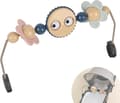 Leksaksbåge för babysitter - Båge med leksaker med googly-ögon för babybil