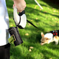 Miniatyrbilde 2 av 5: Bæsjeposeholder for feste på kobbel, tøyholder for hundebæsjposer,