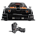 Pikkukuva 2 / 5: 16a04 1/16 RC-drift-auto Simuloitu 4WD LED-valoilla RC-leluauto yli 6-vuotiaille