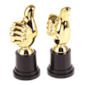 Miniatyrbillede 7 af 8: 1. Præmie Trofæer Belønning Tommelfinger Trofælegetøj Børnekonkurrence Guld one size Gold Gold one size