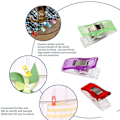 Miniatyrbild 4 av 5: 10/20/50 st Syklämmor Plastklämmor Quiltning Hantverk Virkning Stickning Säkerhetsklämmor Diverse transparent transparent 10 pcs
