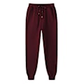 Pikkukuva 1 / 4: Miesten housut, collegehousut, hip-hop-housut, leggingsit, pehmustetut vapaa-ajan housut, ruskea Brown L