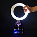 Miniatyrbillede 3 af 4: Solid State Music Tesla Coil Kunstig Lyn Skrivebordslegetøj Elektrisk Strøm Trådløs Overførsel Model, 100% Ny