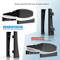 Pikkukuva 2 / 4: PS5 Slim Vaakuna, PS5 Slim Konsolin Jalusta, Jalustan Lisävarusteet Yhteensopivat Playstation 5 Disc & Digital Editions Black