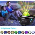 Miniatyrbilde 2 av 9: Stjerneprojektor LED Galaxy Light / Nattlampe / Stjernelampe Lampe Multicolor multifärg