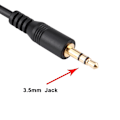 Miniatyrbillede 2 af 8: Bil Stereo Aux-kabeladapter 3,5 mm Jack CD-interface til Mazda 2 3 5 6 2006-2013 0.1
