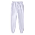 Pikkukuva 1 / 5: Miesten housut, collegehousut, hip-hop-housut, leggingsit, pehmustetut vapaa-ajan housut, valkoinen White L