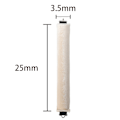 Miniatyrbilde 3 av 6: Hårruller for å krølle håret uten varme Beige Beige