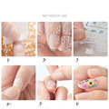 Miniatyrbilde 2 av 6: 240 stk Dobbeltsidig False Nail Art Teip - Neglelim Transparent Transparent