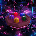 Pikkukuva 3 / 5: Squid Game Gonggi, Squid Game -peli, Squid Game Gonggi -setti, Gonggi korealainen peli, Korealainen Jacks Gonggi -peli Gonggi -setti A