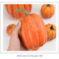Miniatyrbilde 5 av 5: Halloween Simuleringsgresskar Dekorasjonssett 7 stk Simuleringsgresskarmodell Kunstig Gresskardekorasjon Falsk Gresskar Sprekk Orange