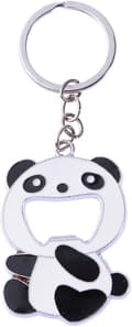 Panda nøkkelring, søt flaskeåpner, multifunksjonell nøkkelring