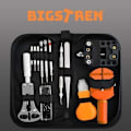Miniatyrbild 5 av 5: Klockverktygssats för Klockreparationer Batteribyte Boettöppnare Multicolor multifärg