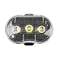 Pikkukuva 2 / 6: Etuvalo / LED-lamppu polkupyörään - Pyöränvalo Black Svart