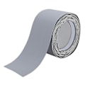 Pikkukuva 4 / 5: 5 m itseliimautuvat jalkalistat seinän reunaan, vaaleanharmaa Light Grey 100 x 25 x 1.5 mm