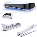 Pikkukuva 1 / 5: PS5:lle tarkoitettu vaakastin, PS5-lisävarusteiden teline 4 USB-portilla