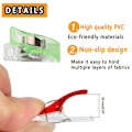 Miniatyrbilde 3 av 6: 10/20/50 stk. Syklips Plastklips Quilting Håndverk Hekling Strikking Sikkerhetsklips Diverse transparent transparent 20 pcs