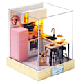 Pikkukuva 1 / 11: Cutebee DIY Nukkekoti 1/36 mittakaavan miniatyyri nukkekoti Japanilainen puutarharakennussarja Lelut lapsille Syntymäpäivälahjat QT27