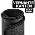 Miniatyrbillede 4 af 5: XXL Gaming Musemåtte - 900 x 400 mm - Kantløs - Skridsikker - XXL Ekstra Lang Musemåtte - Skrivebordsunderlag - Sort