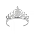 Miniatyrbillede 4 af 7: Kjole op tiara krone sæt prinsesse kostume fest tilbehør til børn/pige/børn (alle rosa), 6-pak