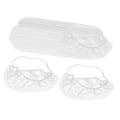 Pikkukuva 5 / 5: 100 kpl Partaverkko Suojaava Partasuoja White elastic