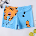 Miniatyrbild 1 av 5: Pojkars badbyxor badkläder 2-9 år barn haj badbyxor strandkläder Tig Tiger 2XL (7-8Years)