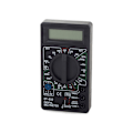 Miniatyrbild 4 av 4: Digital Multimeter med LCD Signal Black Svart