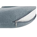 Miniatyrbillede 7 af 9: Rejsepude med Memory Foam / Nakkepude - Pude til Rejse Grey grå