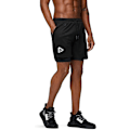 Pikkukuva 4 / 5: 2 in 1 juoksushortsit puhelintaskulla Kuntosalitreeni Nopeasti kuivuvat miesten shortsit 5 tuumaa Musta Black XX-Large