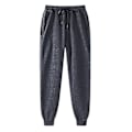 Pikkukuva 2 / 4: Miesten Housut Collegehousut Hip-hop Housut Leggingsit Pehmustetut Rento Housut Tummanharmaa Dark Gray XXXL
