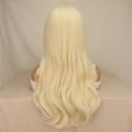 Pikkukuva 3 / 4: Vaalea Barbie-elokuvan cosplay-peruukki pitkä aaltoileva/suora platinablondi hiusjuhlatarvikkeet peruukit A