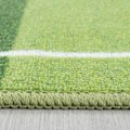Miniatyrbild 4 av 7: Barnmatta Kort Lugg Fotbollsplan Design Baby Barnkammare Lekrum Mjuk Tvättbar Rektangulär Pojkar Grön