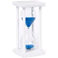 Miniatyrbilde 1 av 5: Timeglass 30/60 minutter tre sand timeglass klokke for Creative G 60 minutes blue sand