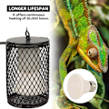 Pikkukuva 2 / 5: Tiput lämpölamppu, 100W Terrarium lämpölamppu keraaminen lamppu suoja Emit