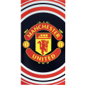 Miniatyrbillede 1 af 3: Manchester United FC Pulse Håndklæde One size Sort/Rød/Hvid Sort/Rød/Hvid Black/Red/White One size