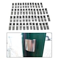 Miniatyrbilde 5 av 5: 1/2/3 Drivhus Glassklemmer Rustfritt Stål Glass G-type Klemmer Aluminium Aluminum Piece