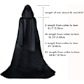 Miniatyrbillede 5 af 5: Elegant sort kostume til Halloween, karneval, jul, vampyr, pirat, XL, sort
