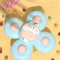 Miniatyrbilde 3 av 5: 3 stk. Spinnerleker Sommerfugl Tegneserie Spinning Sugeleker Sugkopp Spinning Top Leker Spinnerleker Baby Badeleke