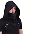 Miniatyrbilde 1 av 4: 1 stk Cyberpunk Rogue Cowl Hood Skjerf for Menn - Vinter Halsvarmer