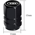 Pikkukuva 5 / 5: Auton rengasventtiilin kannat, auton pölyn suojus Audi A1 A3 RS3 A4 A5 A6 A7 RS7 A8 Q3 Q5 Q:lle