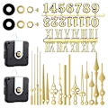 Miniatyrbild 1 av 5: Klockmekanism Tyst Kvartsrörelse Maskin Väggvisare Set för Klockbyte och Reparation BlackGold