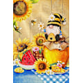 Pikkukuva 1 / 5: Gnome Honeybees Timanttimaalaus 30x40cm Sarja Auringonkukat Aikuisille